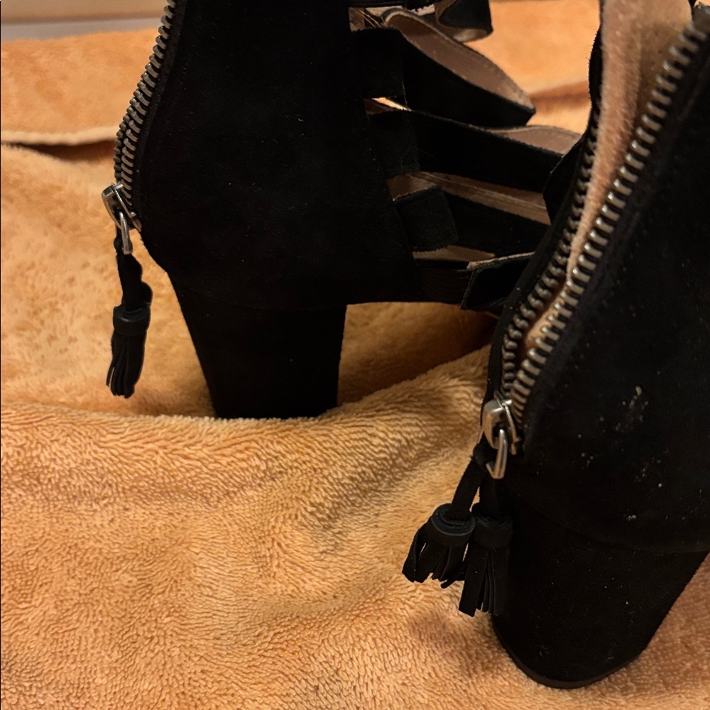 Torrid Elegant Black Strappy Women's Shoes - 9.5 W - Picture 10 of 12